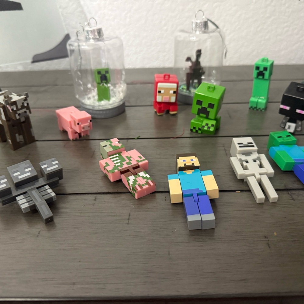 Minecraft ornament set of 13